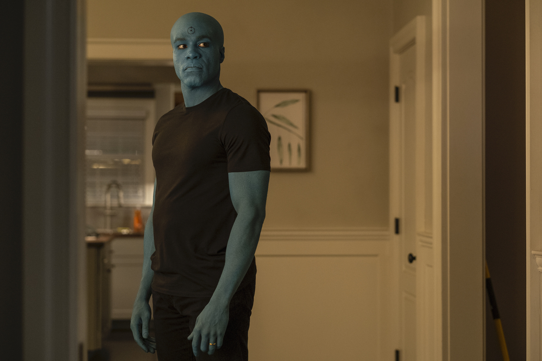 Blue man Dr. manhattan